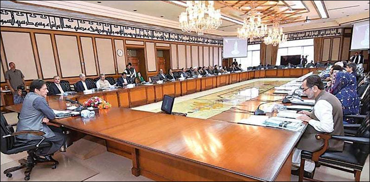وفاقی کابینہ کا مصنوعی مہنگائی کرنے والوں پر کڑی نظر رکھنے کا فیصلہ