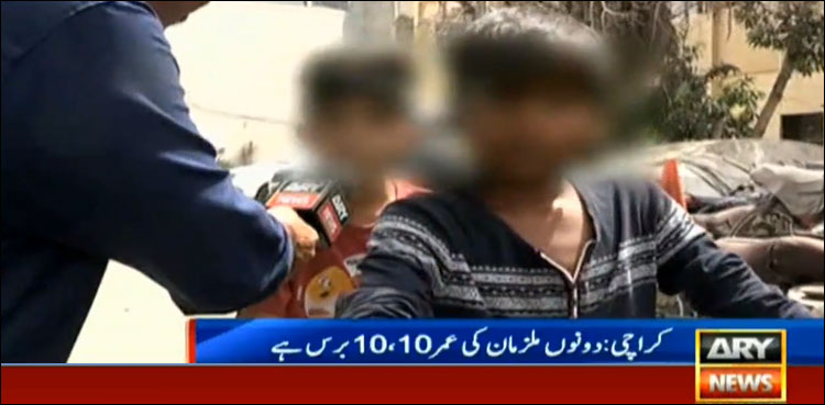 کراچی : کلفٹن سے10سالہ موٹرسائیکل لفٹر دو بچے اور مکینک گرفتار