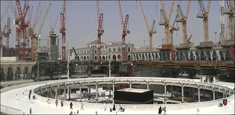 حرم شریف کی تیسری توسیع کا افتتاح رمضان میں ہو گا‘ ڈپٹی گورنر