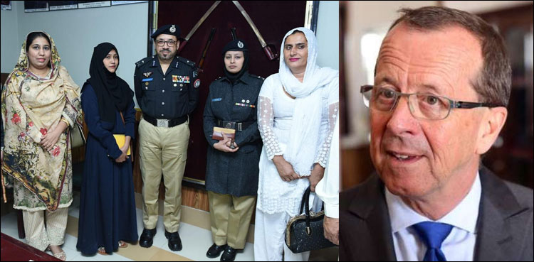 جرمن سفیر مارٹن کوبلر کی سندھ پولیس میں خواجہ سراؤں کی ملازمت پر آئی جی سندھ کو شاباش