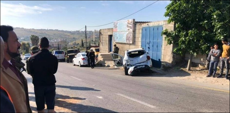 بیت لحم میں یہودی آباد کار نے فلسطینی خاتون کو گاڑی تلے روند کر شہید کردیا