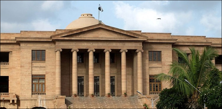 سندھ ہائی کورٹ  کا غیرقانونی پورشنز پر فوری کام روکنے کا حکم