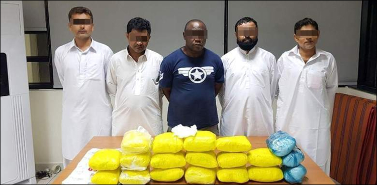 ابوظبی پولیس نے 2 ہزار کروڑ درہم مالیت کی منشیات ضبط کرلی