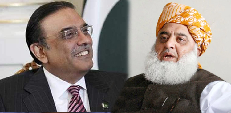 آصف زرداری کے معتمد خاص کی مولانا فضل الرحمان سے خفیہ ملاقاتوں کا انکشاف
