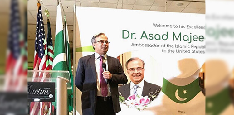 پاکستان کا آئین اقلیتوں کو مکمل تحفظ فراہم کرتا ہے، پاکستانی سفیر اسد مجید