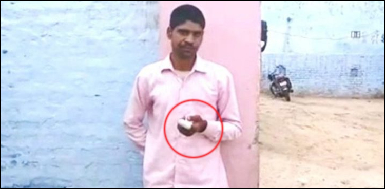 بی جے پی کو ووٹ ڈالنے پر غلطی کا احساس، بھارتی شہری نے اپنی انگلی کاٹ دی