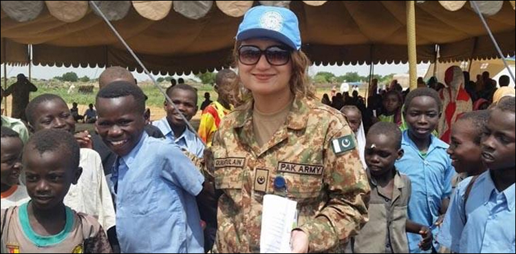 پاکستان نے امن مشنز میں خواتین دستوں کی تعیناتی کا ہدف حاصل کرلیا