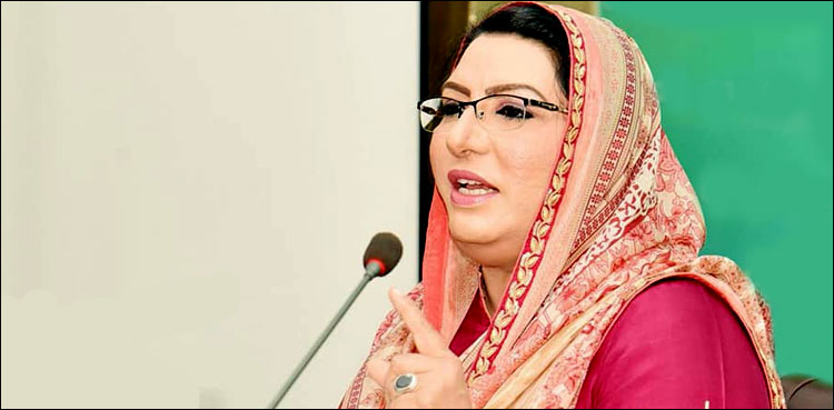 پاکستان اور بدعنوانی ایک ساتھ نہیں چل سکتے، فردوس عاشق اعوان