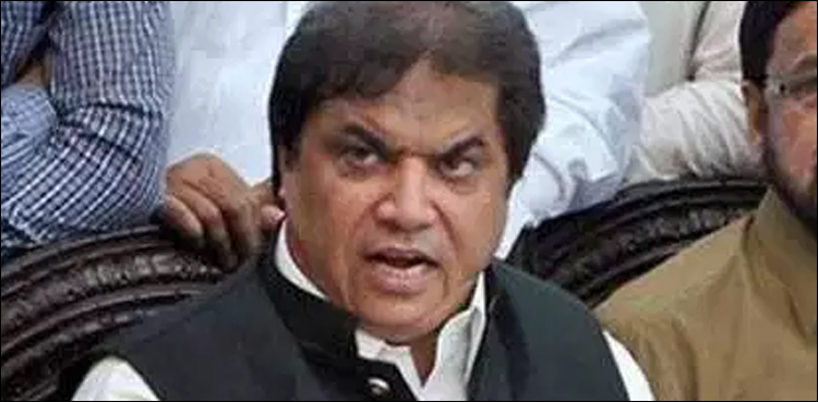 کیا ایف بی آر کے افسران گدھا گاڑی پر جا کر ٹیکس اکٹھا کریں، حنیف عباسی کا گاڑیاں نہ دینے پر سوال
