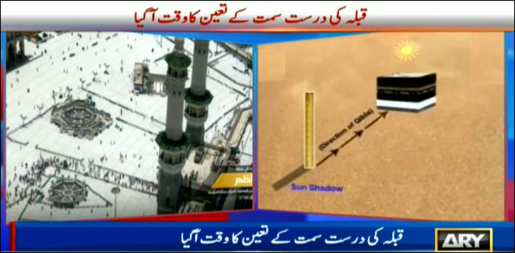 تمام سائے بیت اللہ کے حضور سجدہ ریز
