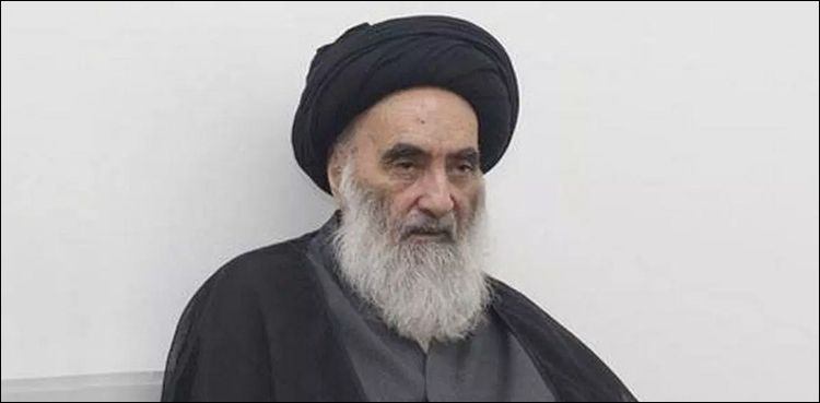 عراق خود کو امریکا ایران تنازع سے دور رکھے، آیت اللہ سیستانی