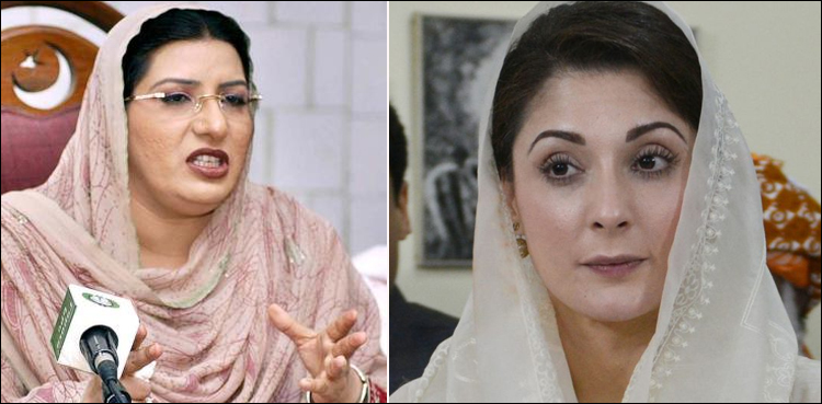 مریم صفدر کاناشائستہ لب و لہجہ بڑھتی ہوئی فرسٹریشن کا نتیجہ ہے،فردوس عاشق اعوان