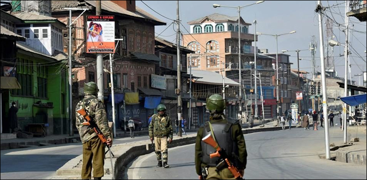 بھارتی انتخابات کا پانچواں مرحلہ، مقبوضہ کشمیر میں ہڑتال