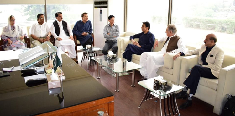 وزیر خارجہ سے ایم کیو ایم پاکستان کے وفد کی ملاقات، باہمی تعاون کے فروغ پر تبادلۂ خیال