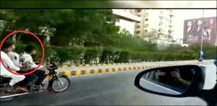 شارع فیصل اور مختلف شاہراہوں پر نوجوانوں کی بدمعاشیاں