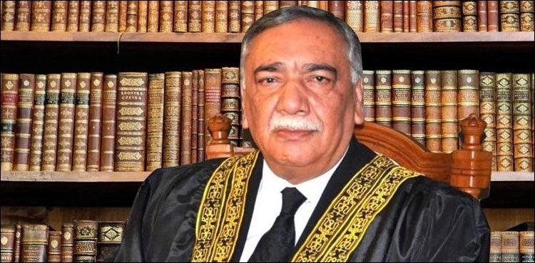 چیف جسٹس  آصف کھوسہ نے جعلی اکاؤنٹس سے ٹرانزیکشنز کو بڑا جرم قرار دے دیا