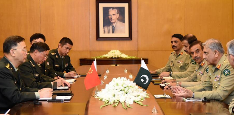 پاک فوج سی پیک کی سیکیورٹی یقینی بنانے کے لئے پرعزم ہے: آرمی چیف