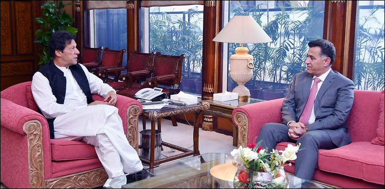 وزیر اعظم سے نئے ڈی جی آئی ایس آئی جنرل فیض حمید کی ملاقات