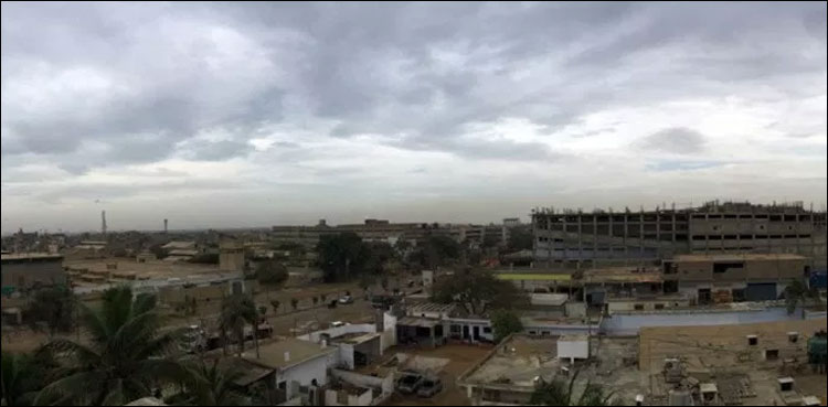 کراچی میں سمندری ہوائیں بحال ہونا شروع، مطلع ابرآلود رہنے کا امکان