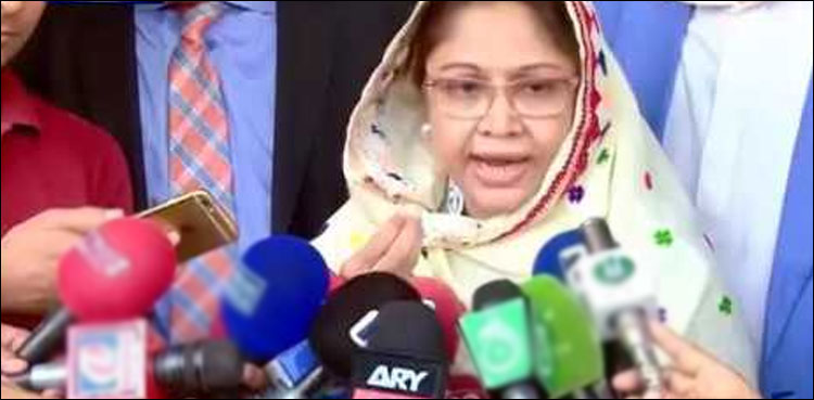 مشرف کےوقت بھی یہ برداشت  کیا، کوئی مسئلہ نہیں، میں بےقصورہوں، فریال تالپور