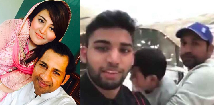لڑکے والی ویڈیو سوشل میڈیا پر دیکھ کر اہلیہ رو پڑی تھیں، سرفراز احمد