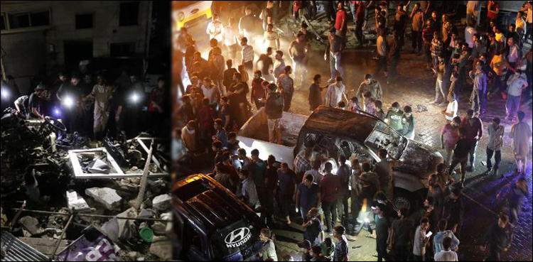 شام کے شمالی شہر میں کار بم دھماکا، 14 نمازی شہید