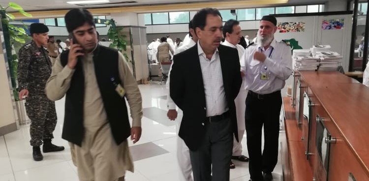 پشاور : وفاقی محتسب کی انسپکشن ٹیم کا باچا خان انٹرنیشنل ایئرپورٹ کا اچانک دورہ
