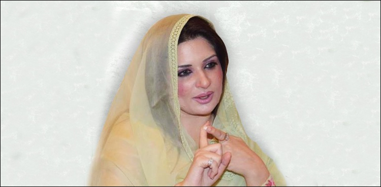 حمزہ شہباز کی بیوی ہونے کی دعویدار عائشہ احد نے اپنا بیان نیب میں جمع کرادیا