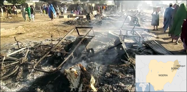 قبرستان میں تدفین کے لیے موجود لوگوں پر بوکو حرام کی فائرنگ، 65 ہلاک