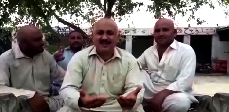 جمشید دستی کا مہنگائی کے خلاف انوکھا احتجاج، سر منڈوا لیا