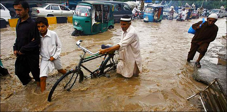خیبرپختونخوا میں کل سے تیز بارشوں اور ظفر وال میں سیلاب کا خدشہ، وارننگ جاری