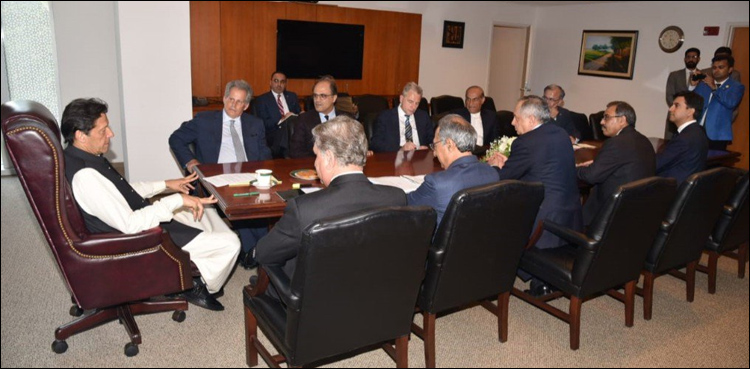 وزیراعظم عمران خان سے ملاقات کرکےخوشی ہوئی ، آئی ایم ایف ایم ڈی