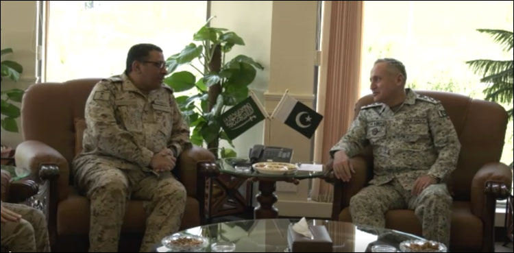 ڈپٹی کمانڈر رائل سعودی نیول فورس کا نیول ہیڈ کوارٹرز اسلام آباد کا دورہ