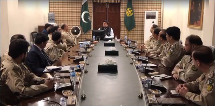 وفاقی وزیر شہریار آفریدی کا اینٹی نارکوٹکس فورس کے ہیڈ کوارٹرز کا دورہ