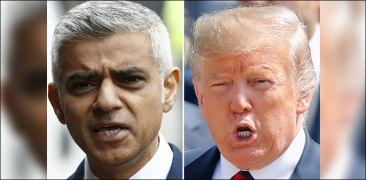 لندن پولیس کا ٹوئیٹر اکاؤنٹ ہیک،ٹرمپ نے میئر صادق خان کو ناکام قرار دے دیا