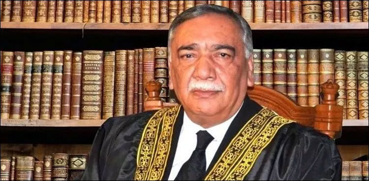 مشرف کیس پر اثر انداز ہونے کا الزام بے بنیاد ہے: چیف جسٹس آصف سعید کھوسہ