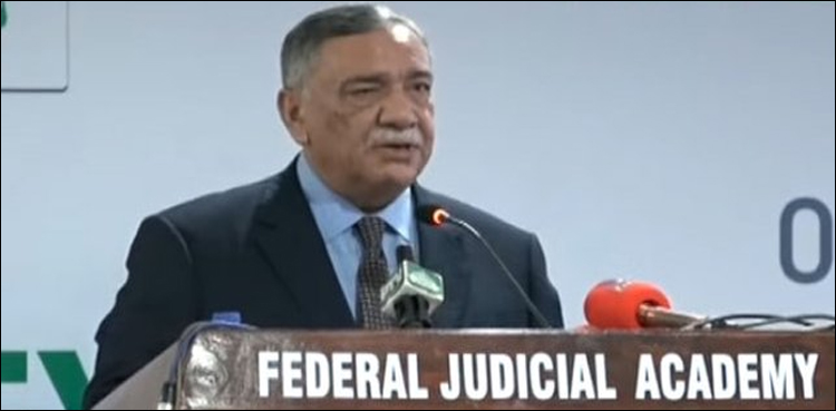 دنیا میں ججز اللہ کے ایجنٹس ہیں، انصاف کی فراہمی میں سکون ملتا ہے، چیف جسٹس