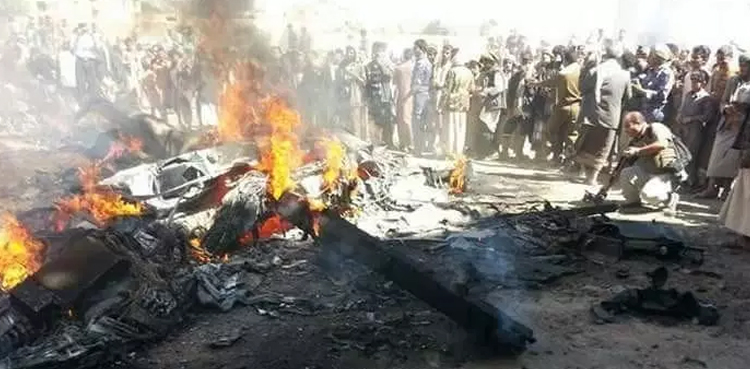 سعودی اتحادی افواج نے ایک بار پھر حوثیوں کا ڈرون مار گرایا