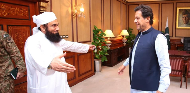 مولانا طارق جمیل کی وزیراعظم عمران خان سے ملاقات