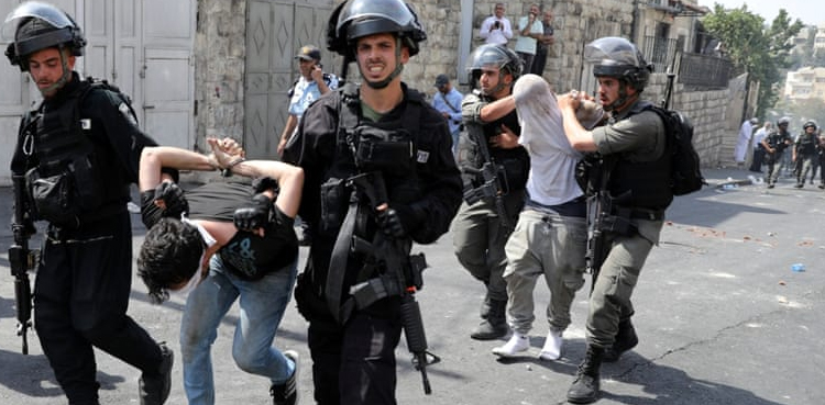 صہیونی فوج کا وحشیانہ کریک ڈاؤن، 19 نہتے فلسطینی گرفتار