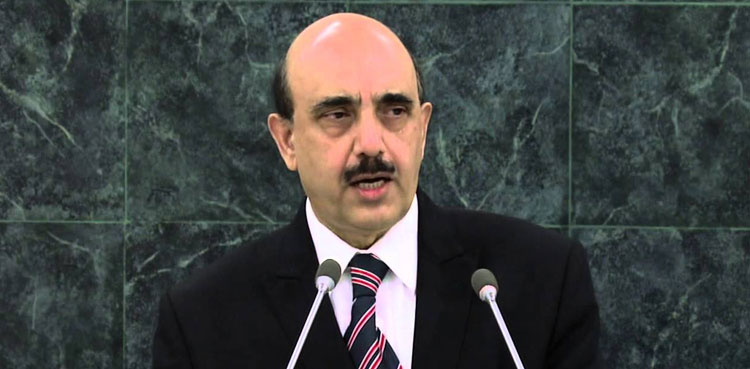 بھارت خطے میں امن واستحکام کا سب سے بڑا دشمن ہے، سردار مسعود خان
