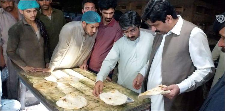 پشاور: 69 نان بائیوں کو جیل کی ہوا کھانی پڑ گئی