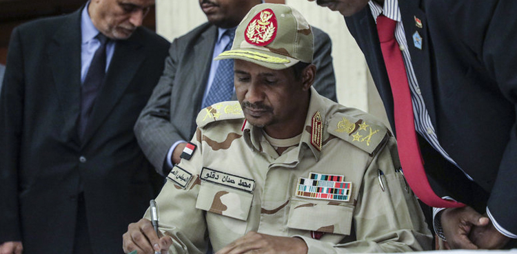 سوڈان سیاسی بحران، عبوری کونسل اور اپوزیشن کو اختیارات کی تقسیم کا معاہدہ ہوگیا
