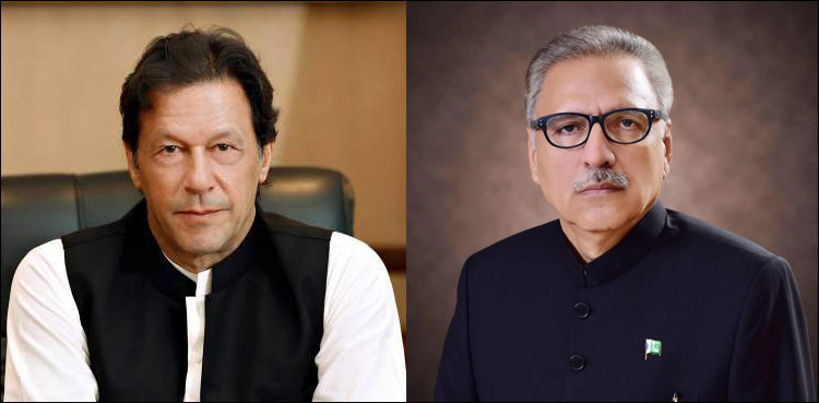 کشمیریوں کو تنہا نہیں چھوڑیں گے، یوم آزادی پر صدر اور وزیراعظم کا پیغام