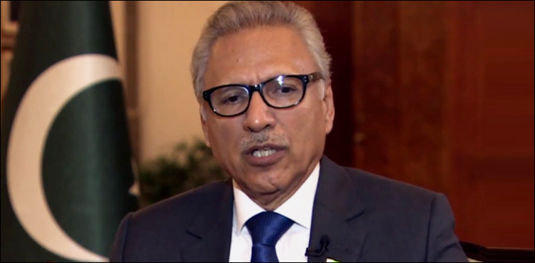 بھارت جان لے عوام کی آزادی غصب نہیں کی جاسکتی، صدر مملکت