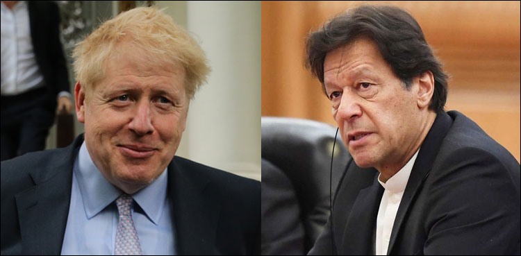 وزیراعظم کا بورس جانسن کی جلد صحت یابی کیلیے نیک خواہشات کا اظہار
