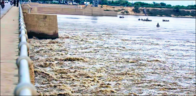 بھارت کی آبی دہشت گردی، پاکستانی دریاؤں میں سیلابی صورت حال، متعدد بند ٹوٹ گئے