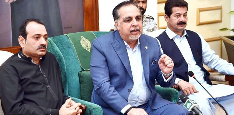 کراچی میں لٹکتے بجلی کے تاروں کو ختم کریں گے، گورنر سندھ عمران اسماعیل