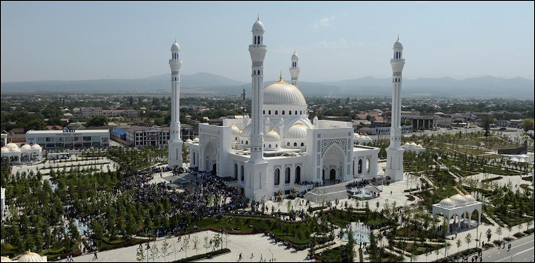 روس میں یورپ کی سب سے بڑی  اور خوب صورت مسجد کا افتتاح