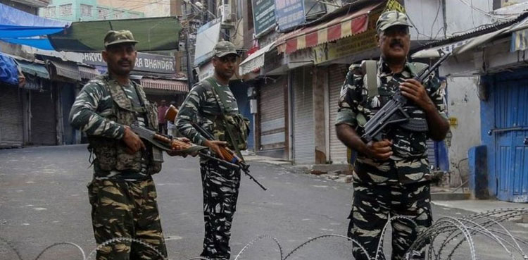 مقبوضہ کشمیر کے لاکھوں مسلمان نمازعید اور سنت ابراہیمی کی ادائیگی سے محروم